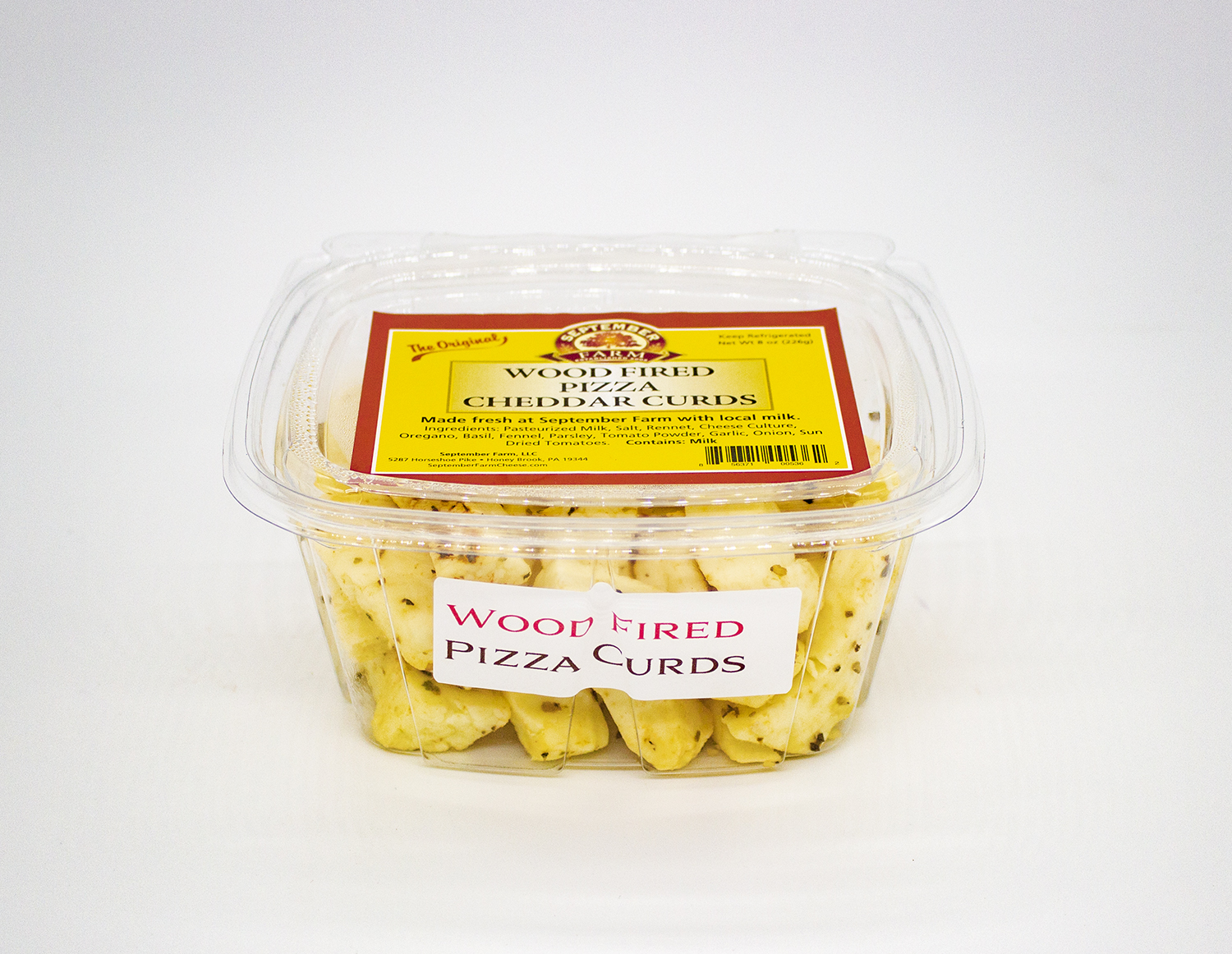 Wood Fired Pizza Cheese Curds, 8oz. bag