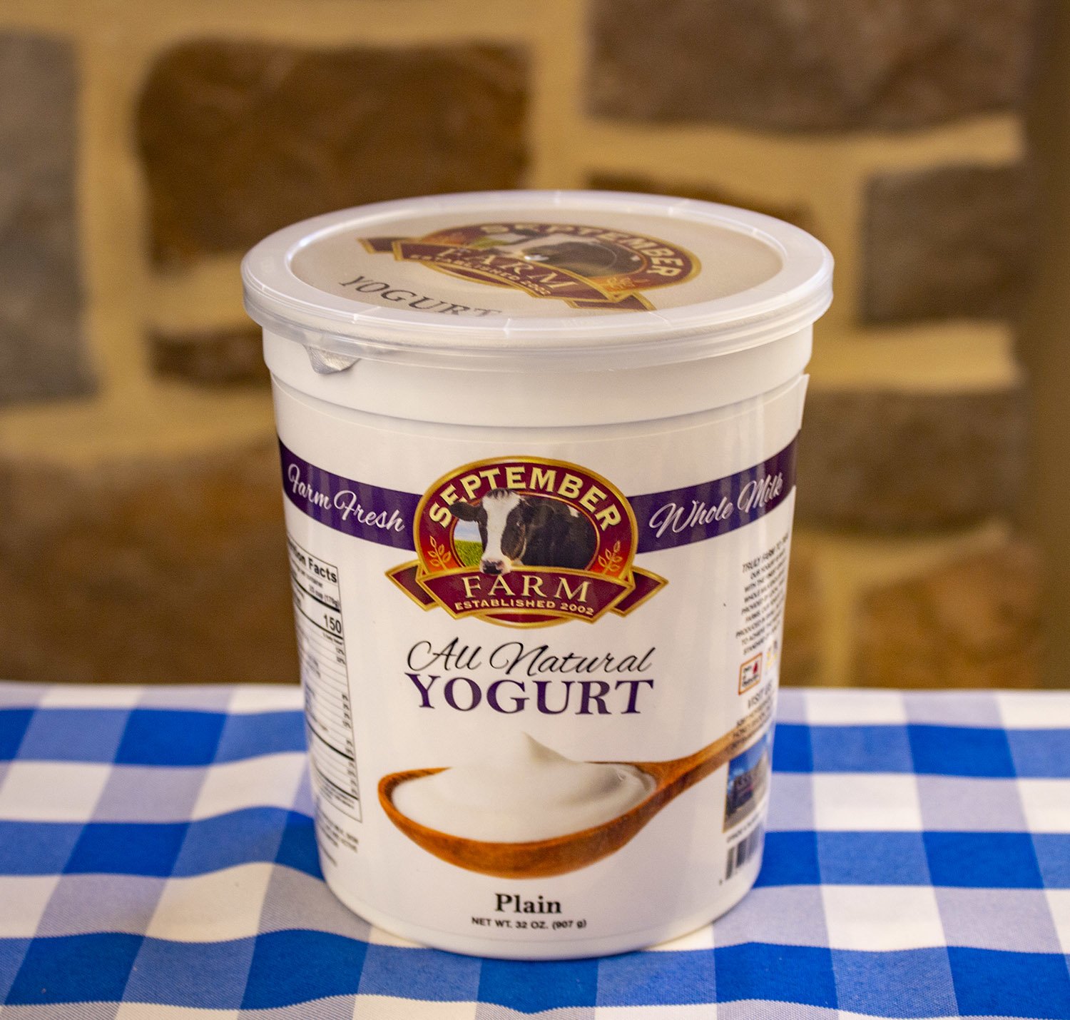 quart of yogurt